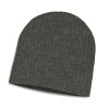 Heather Cable Knit Beanies charcoal